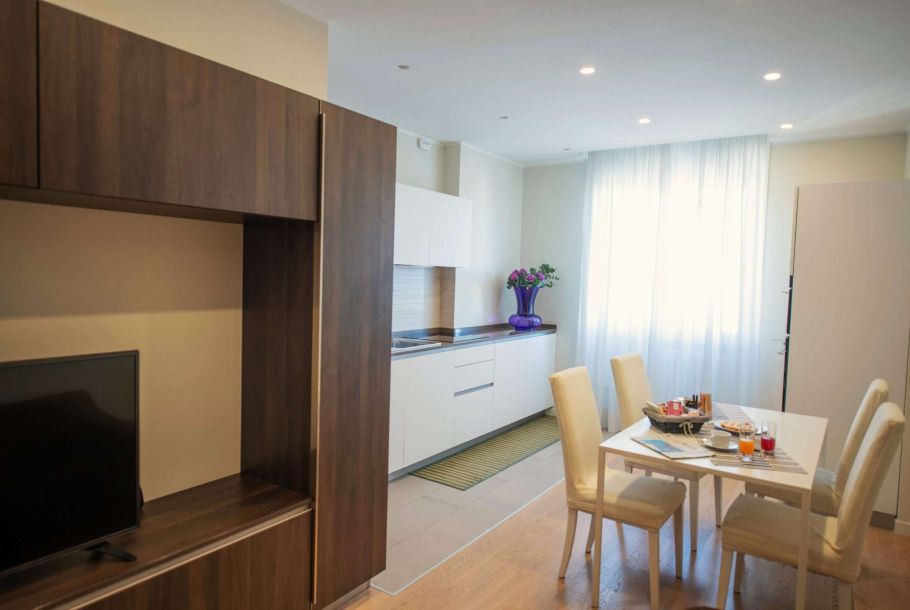 Cucina Attrezzata Aparthotel Milano